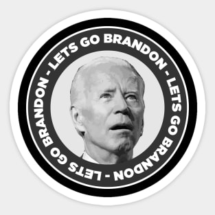 Lets go Brandon Sticker